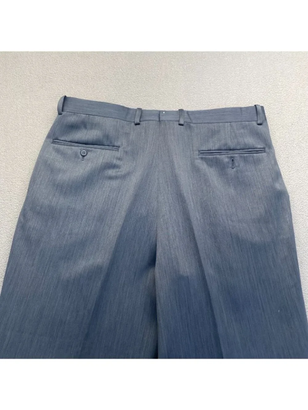 Vanetti Men’s Dress Pants Size 38R Preppy,Gray,Pleated